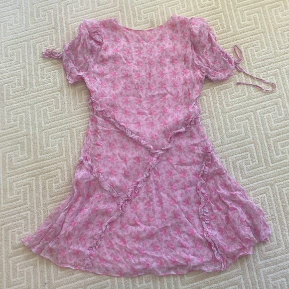 Love Shack Fancy Floral Short Dress - Picture 2 of 3